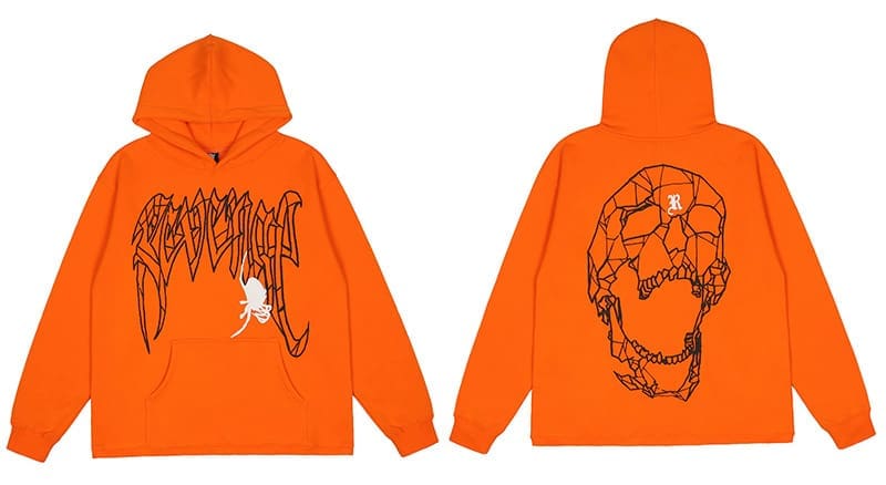Revenge Keel Smoke Skull Hoodie 2