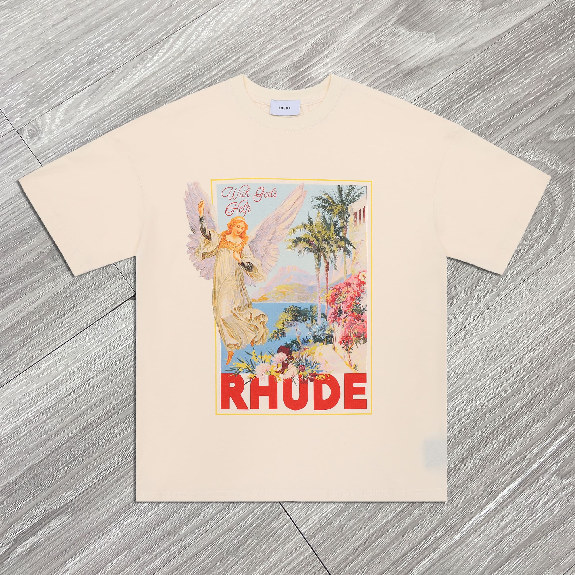 Akeng Rhude Crown Banner Tee