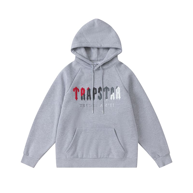 Trapstar Red Black Towel Embroidery Sweatsuit