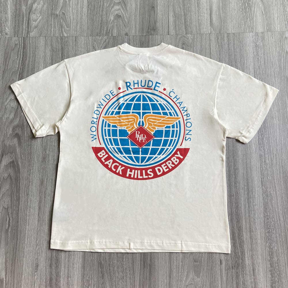 Akeng Rhude Crown Banner Tee