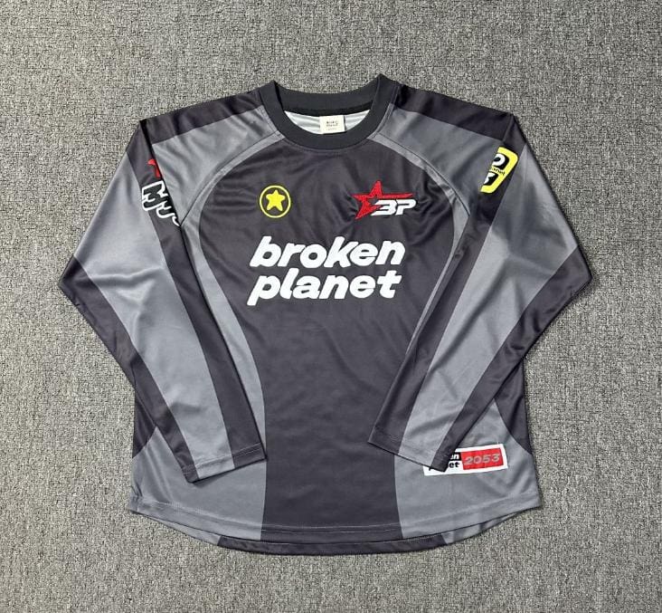 Broken Planet Puff Print Hoodie 1