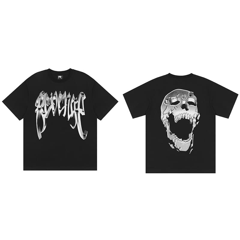 Revenge Keel Smoke Skull Tee