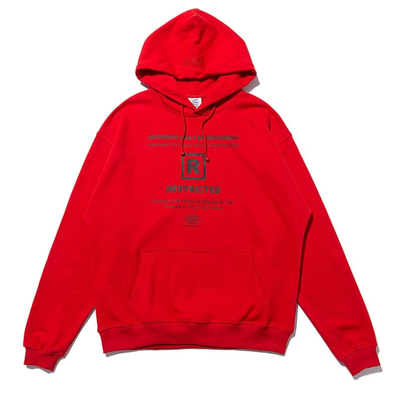 Vetements Express Letter Print Hoodie 2