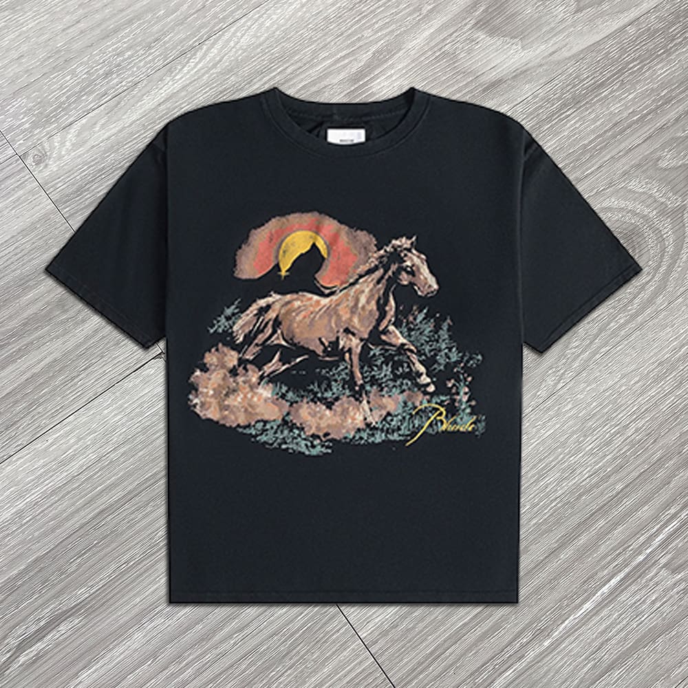 Akeng Rhude Crown Banner Tee