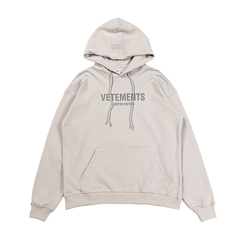 Vetements Express Letter Print Hoodie 2