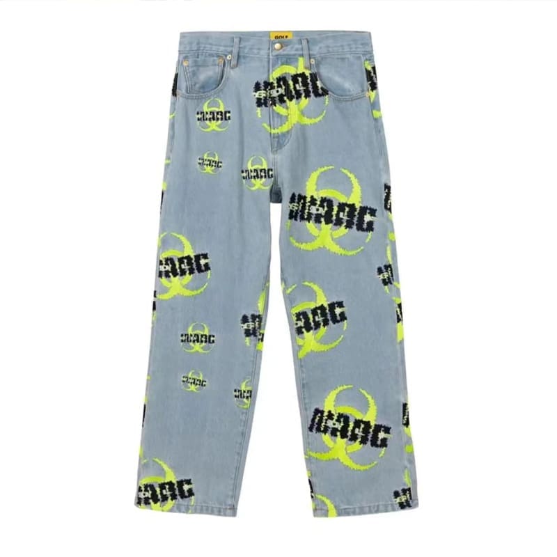 Golf Wang High Waist Straight-Leg Jeans