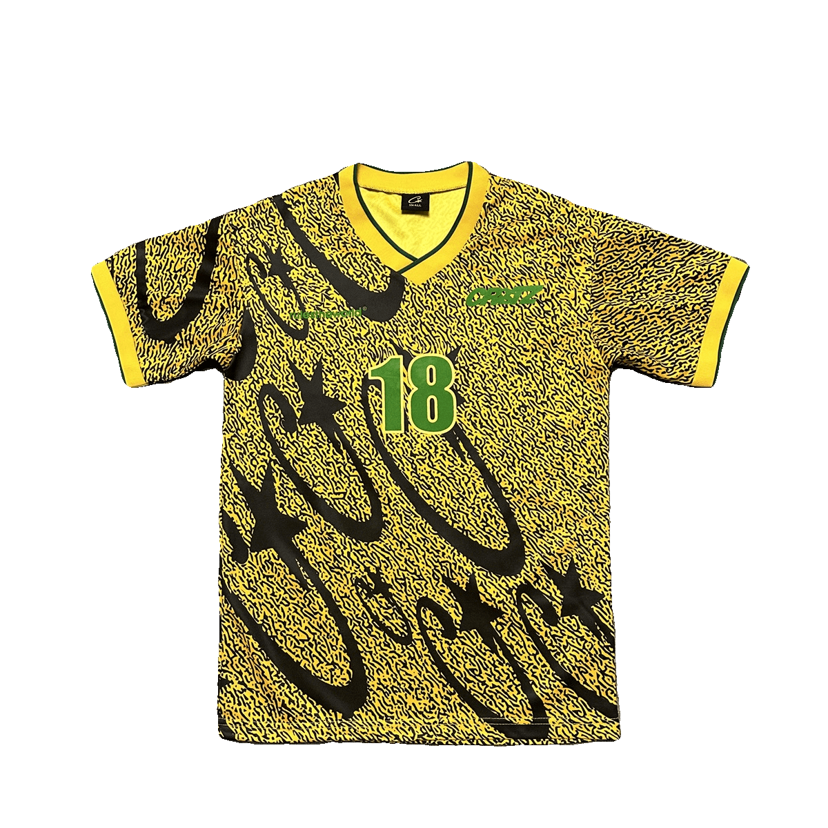 Corteiz Devil Island Quick-Dry Leopard Print Tee