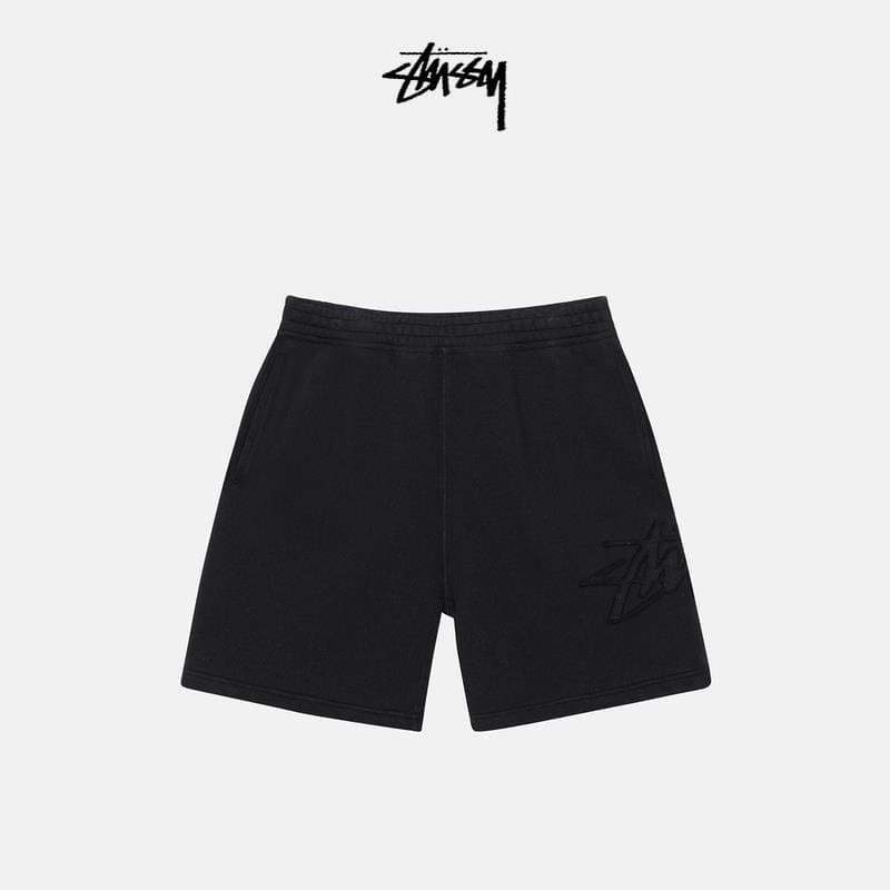 Fleece Short Tonal Applique