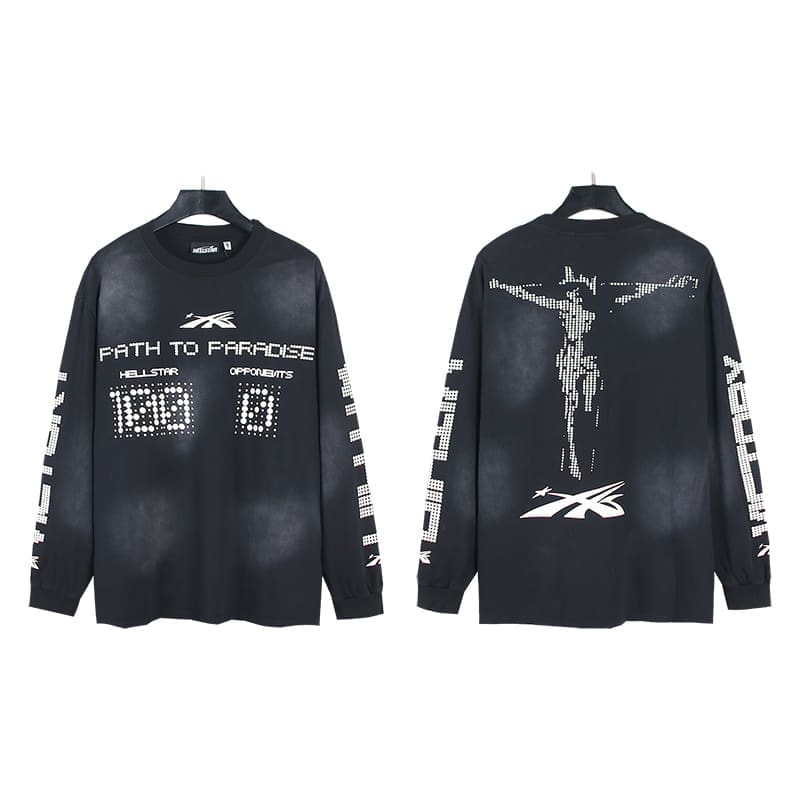 H*lst*r long-sleeved t-shirt