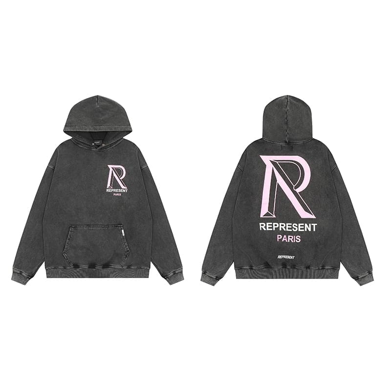 Represent Vintage Washed Doberman Pinscher Hoodie