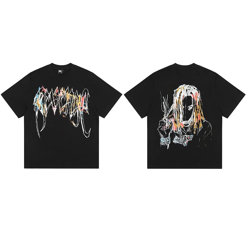 Revenge Keel Smoke Skull Tee