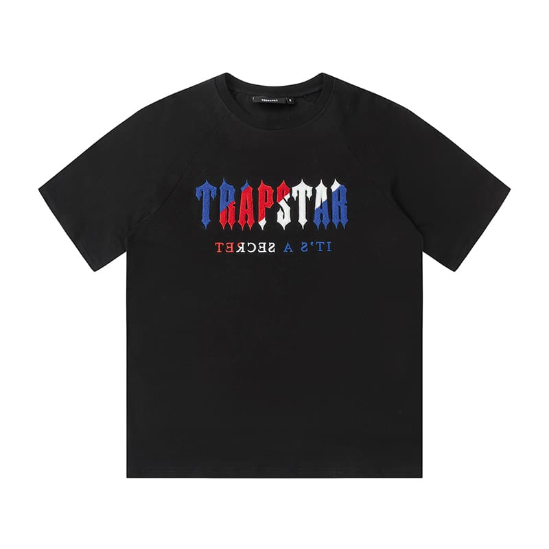Trapstar Blue Red Towel Embroidery Suit