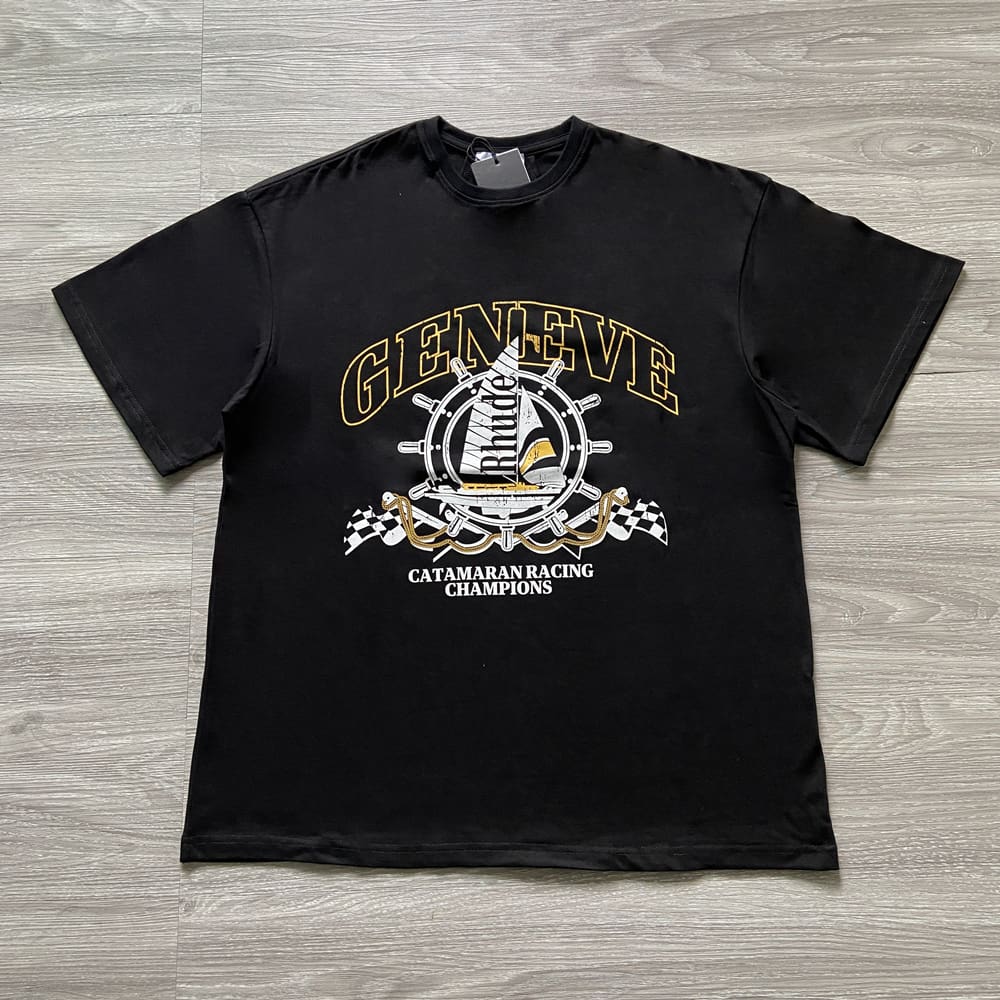 Akeng Rhude Crown Banner Tee