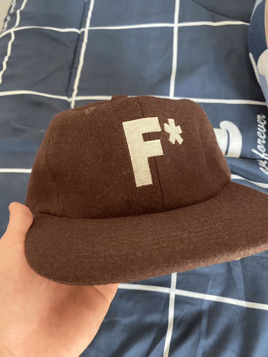 Golf Wang F Suede Flat-Brim Cap