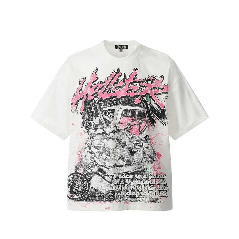 H*lst*r vintage full printed tee