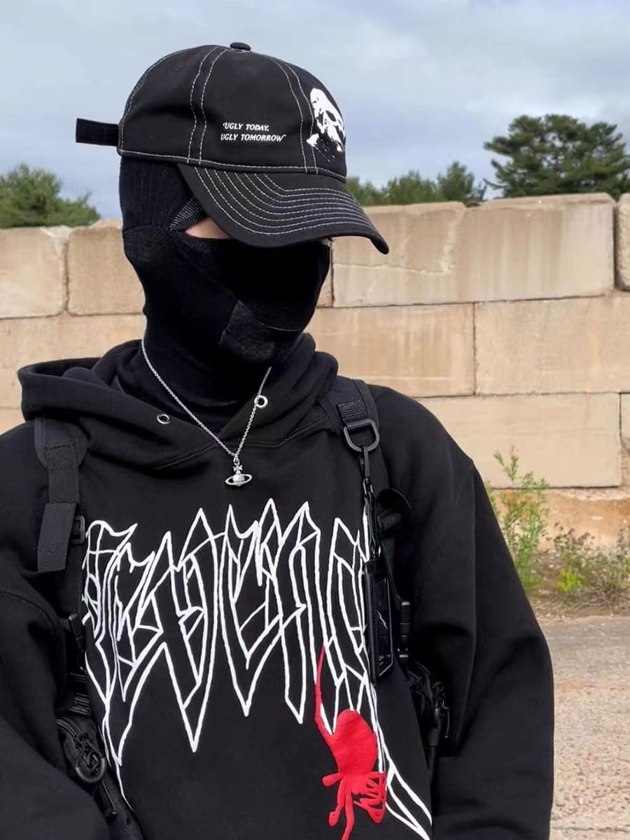 Revenge Keel Smoke Skull Hoodie 2