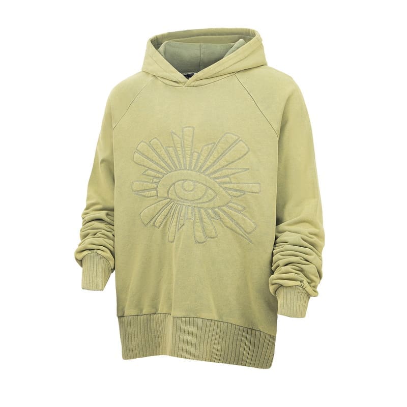 House Of Errors Solid Color Embroidery Sweater