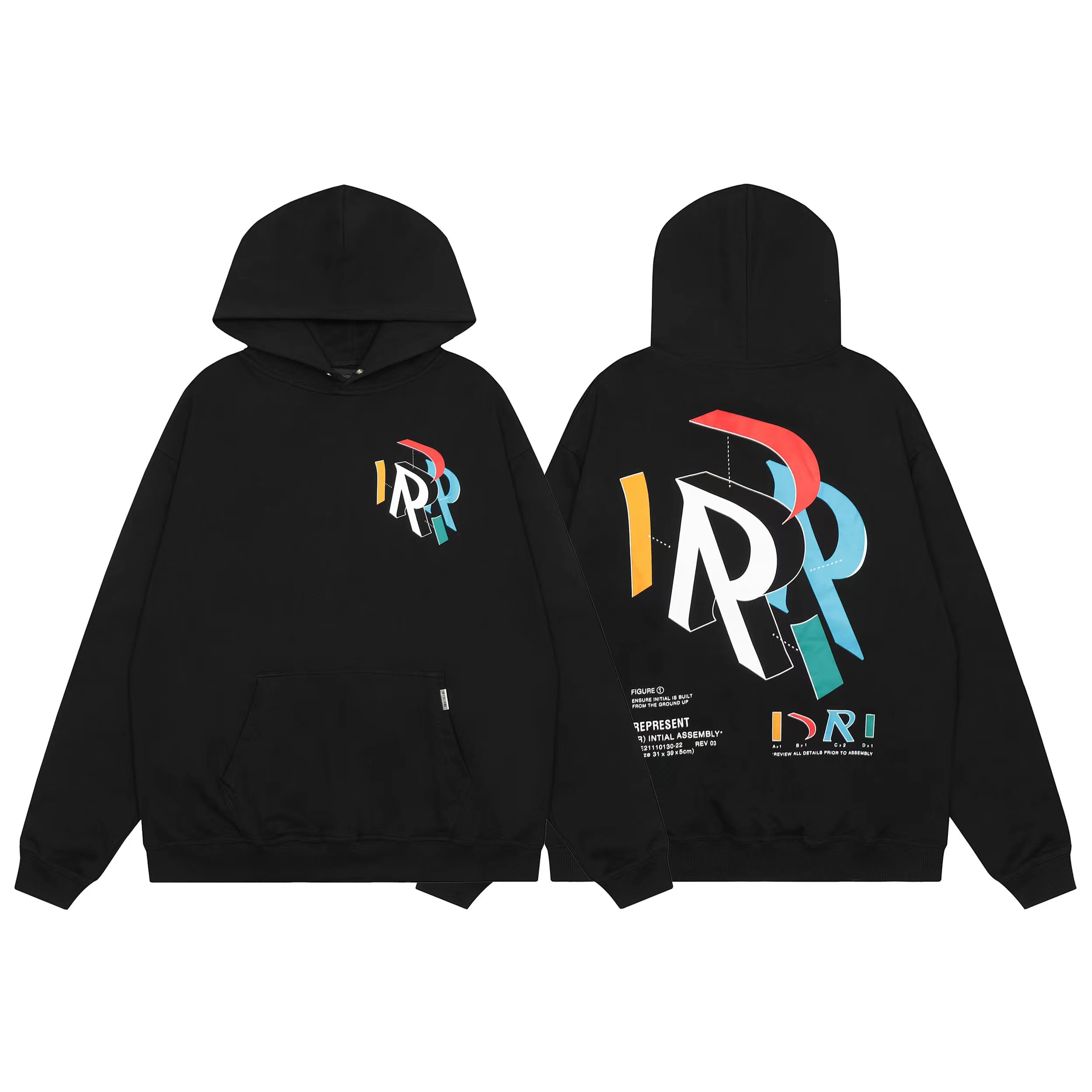 Represent Vintage Washed Doberman Pinscher Hoodie