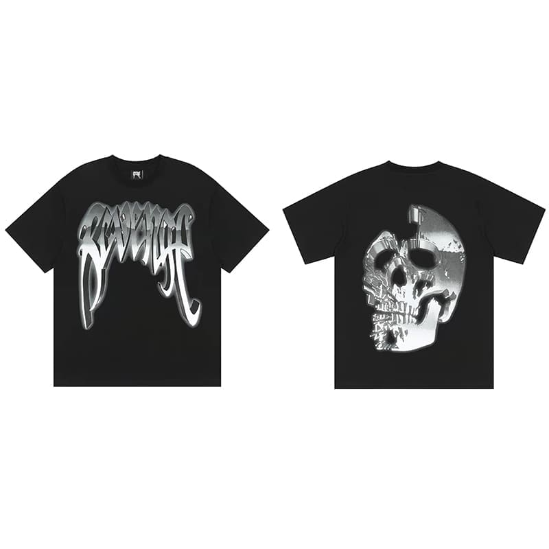 Revenge Keel Smoke Skull Tee