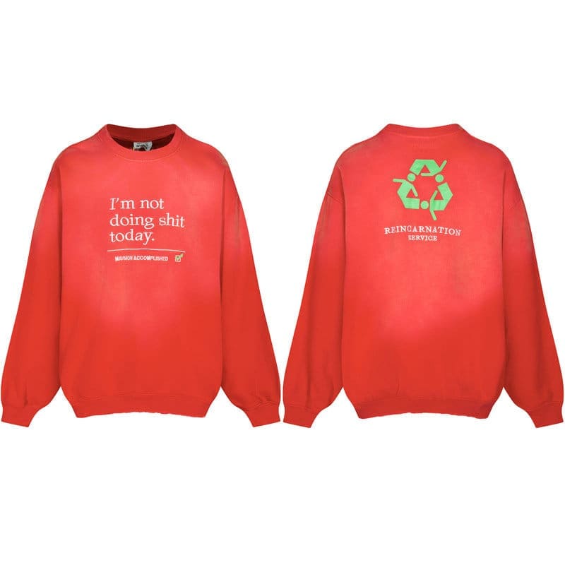 Werther Cute Rhinestone Sweatshirt