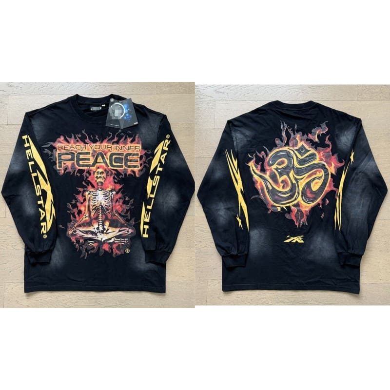 H*lst*r long-sleeved t-shirt