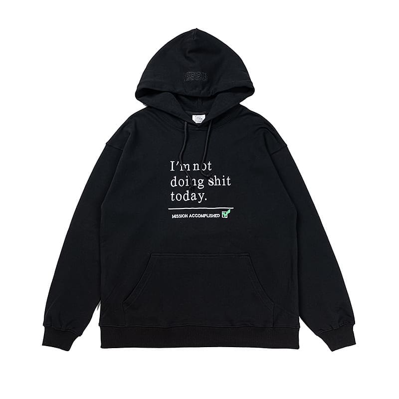 Vetements Express Letter Print Hoodie 2