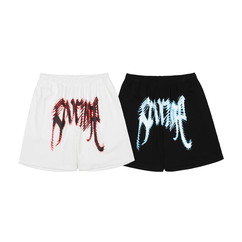 Revenge Xxx Ten Embroidered Shorts