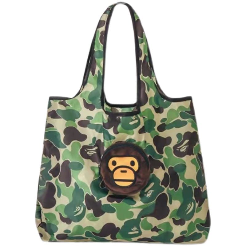 Bape Ape Green Camo Shoulder Bag