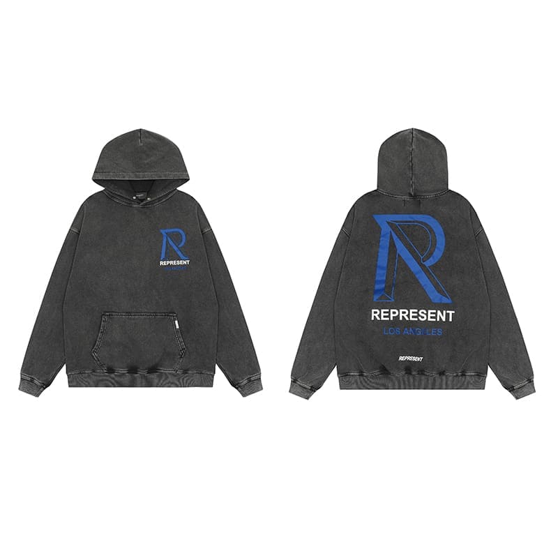 Represent Vintage Washed Doberman Pinscher Hoodie