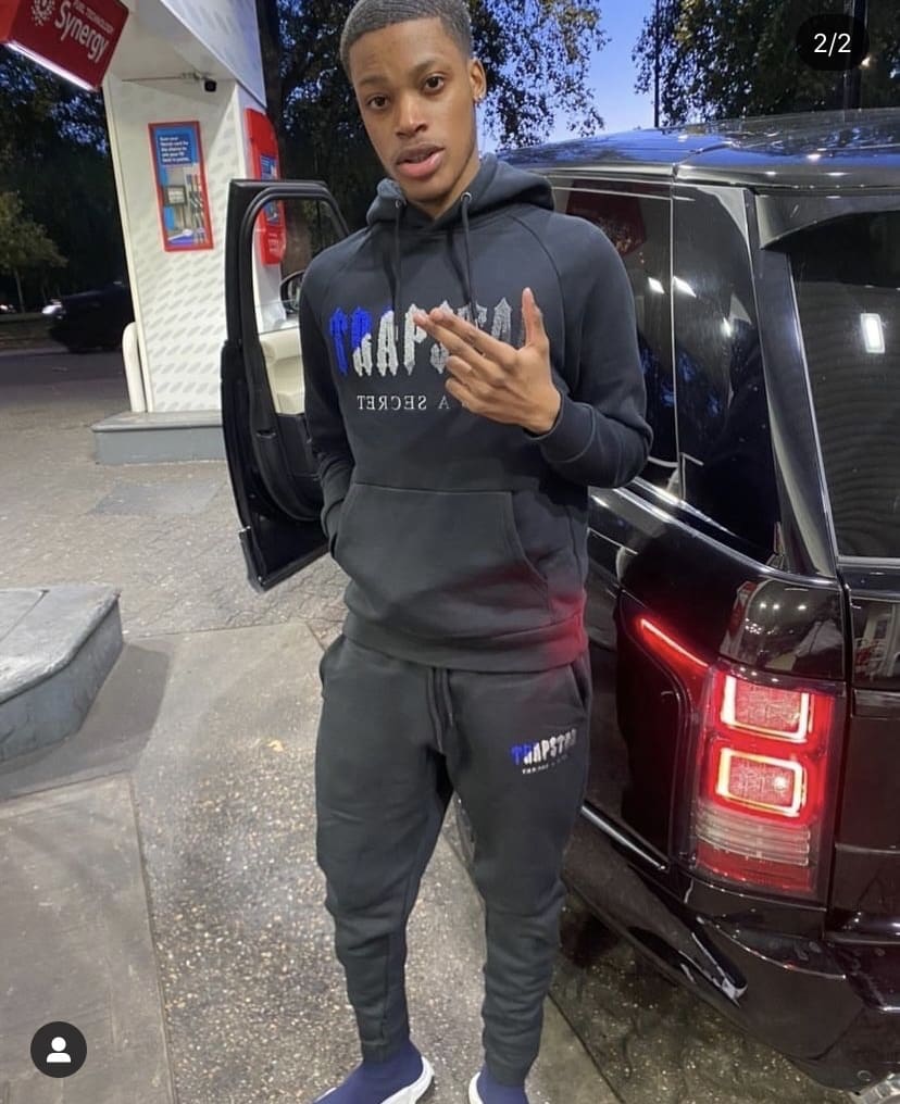 Trapstar Blue White Towel Embroidery Sweatsuit