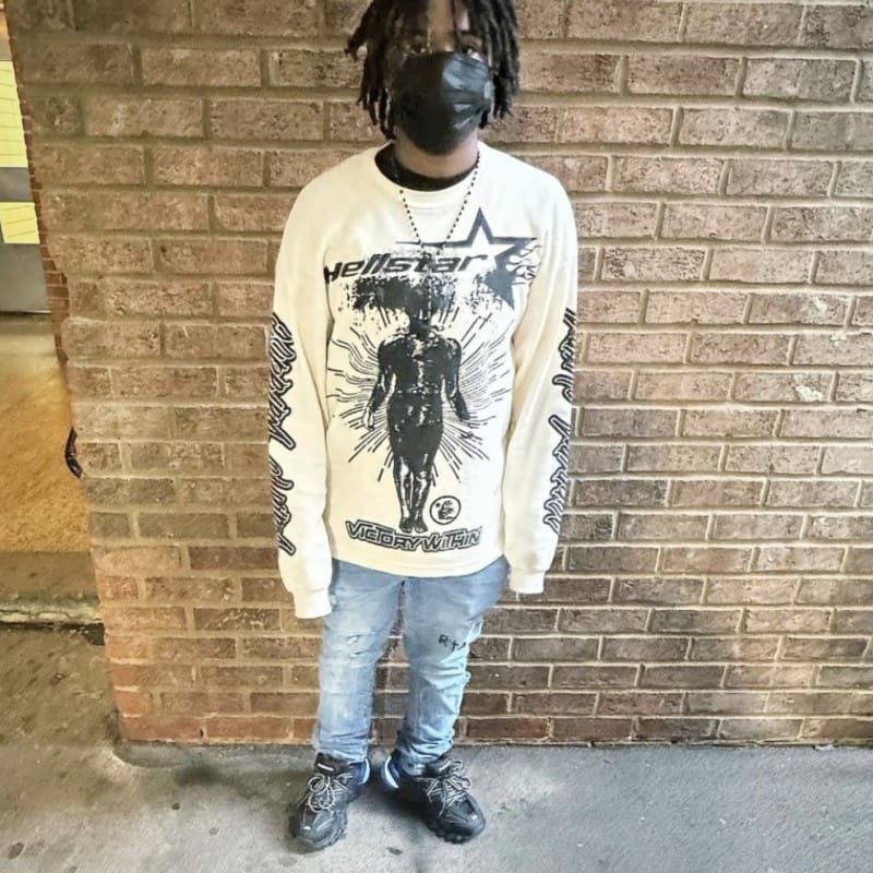 H*lst*r long-sleeved t-shirt