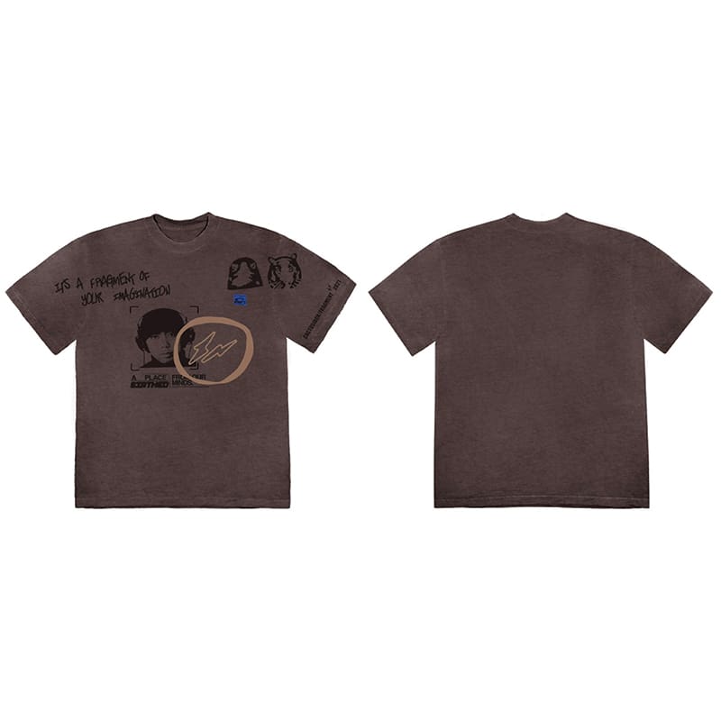 Travis Scott Cactus Jack Kaws Lightning Tee