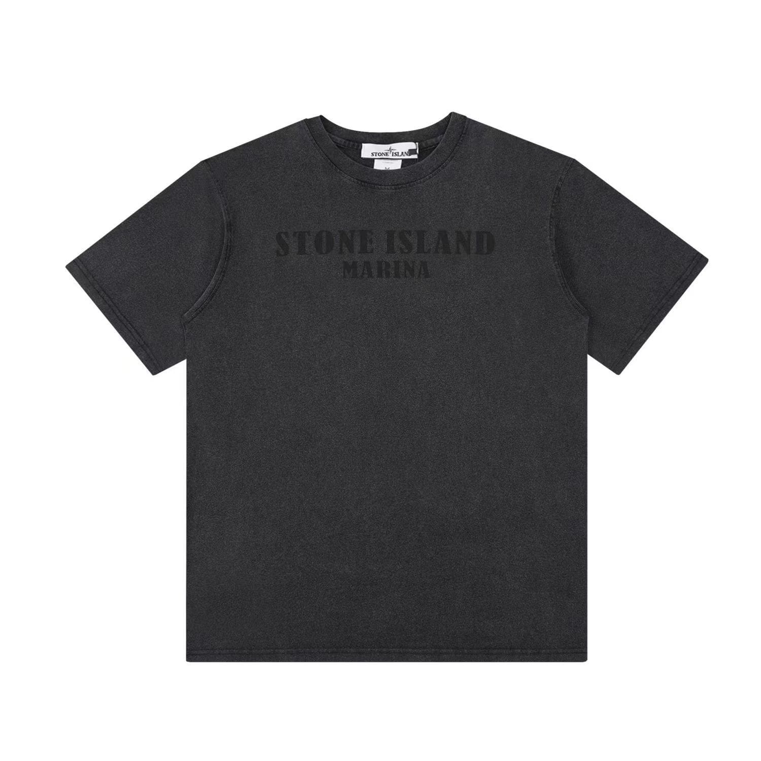 Stone Island Washed Distressed Retro Tee
