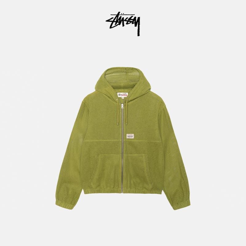 Green-Work Jacket Cotton Mesh