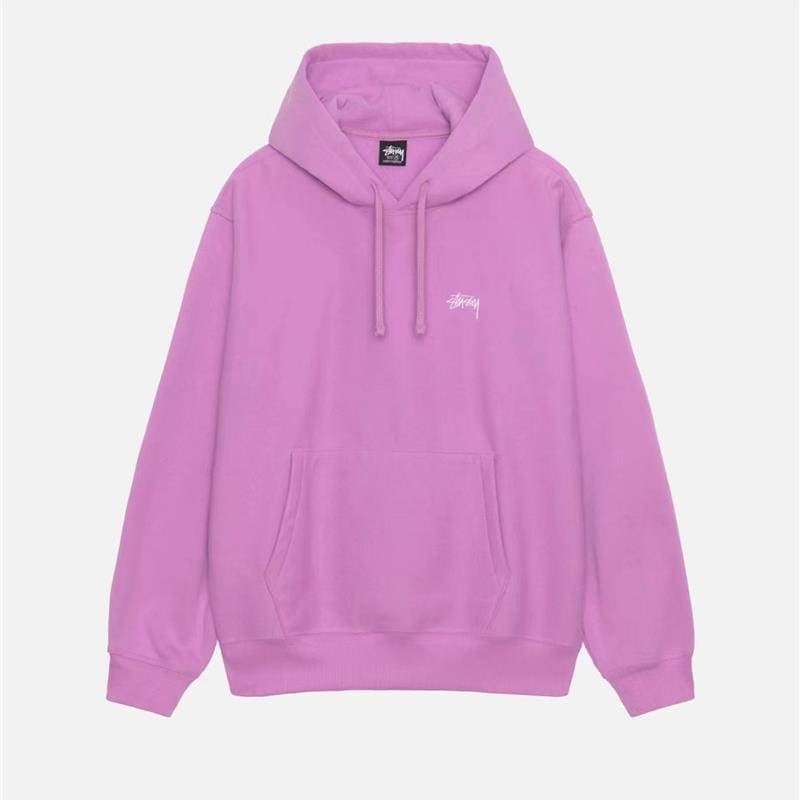 Stüssy Logo-Print Drawstring Hoodie