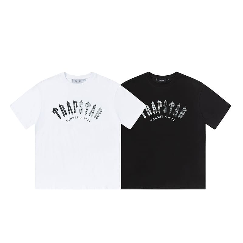 Trapstar Camouflage Arch Font Hd Print Tee