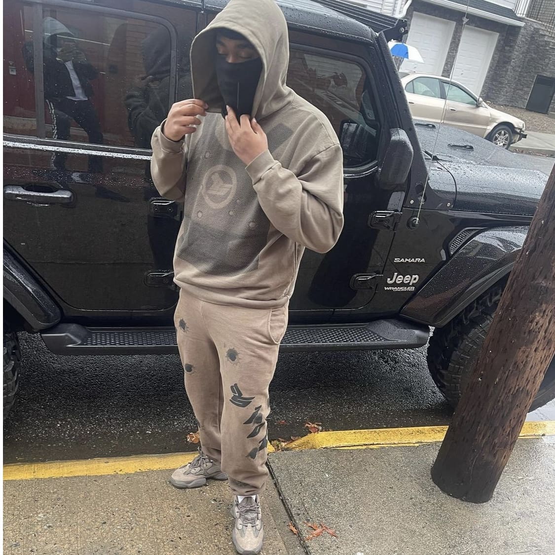 Sicko1993 Fleece Hooded Sweater