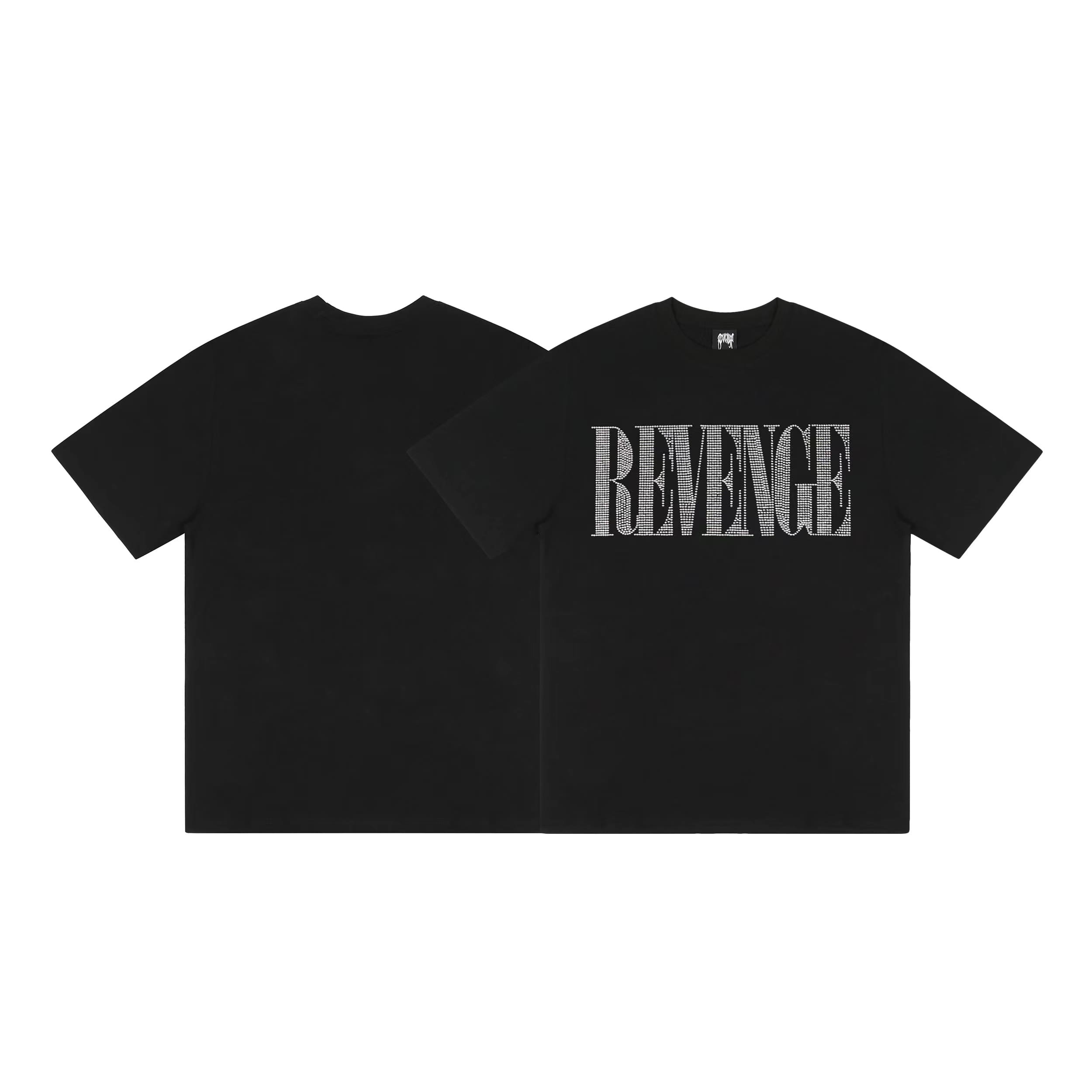 Revenge Rhinestone Palm Tee