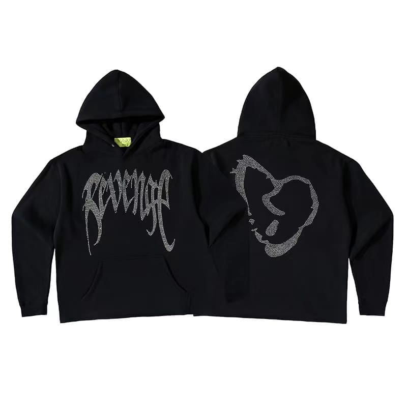 Revenge Keel Smoke Skull Hoodie 2