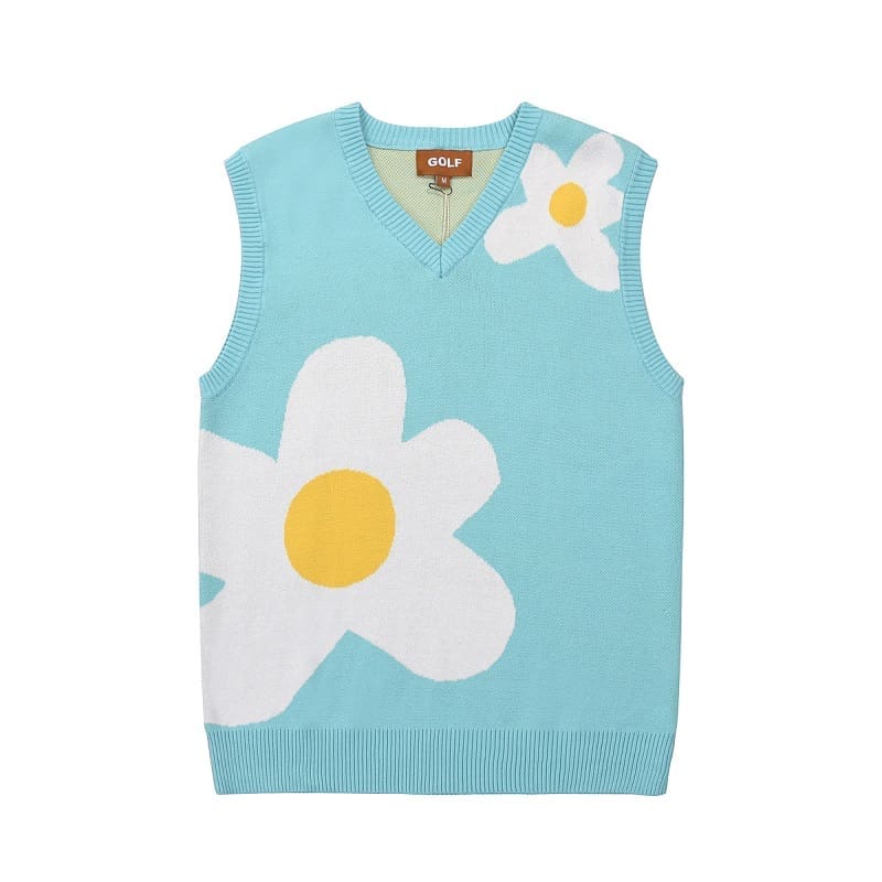 Golf Wang Small Flower Leopard Vest