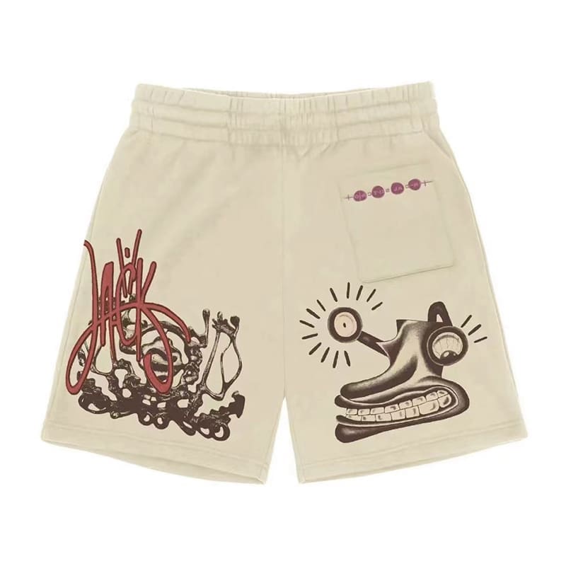 Travis Scott Cactus Jack Graffiti Shorts