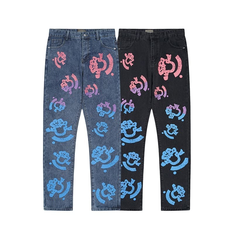 Denim Tears Gradient Kapok Printed Pants