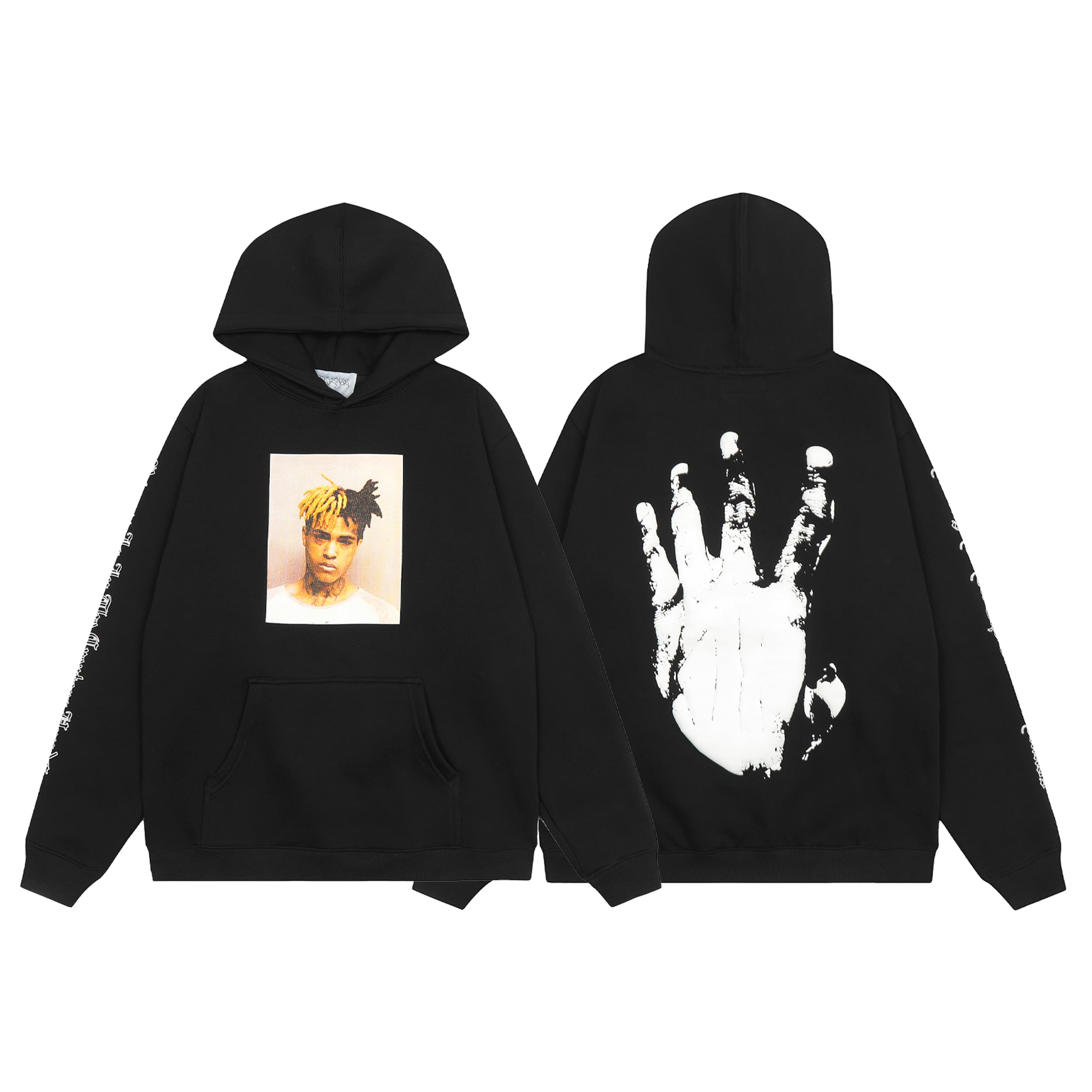 Revenge Keel Smoke Skull Hoodie 2