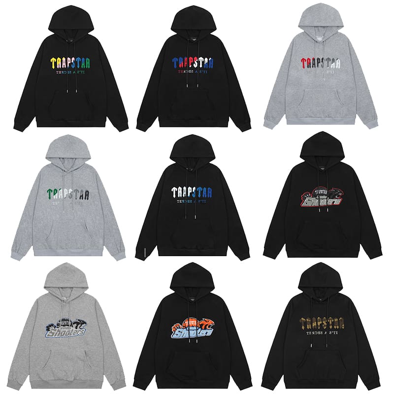 Trapstar Embroidered Letter Hoodie