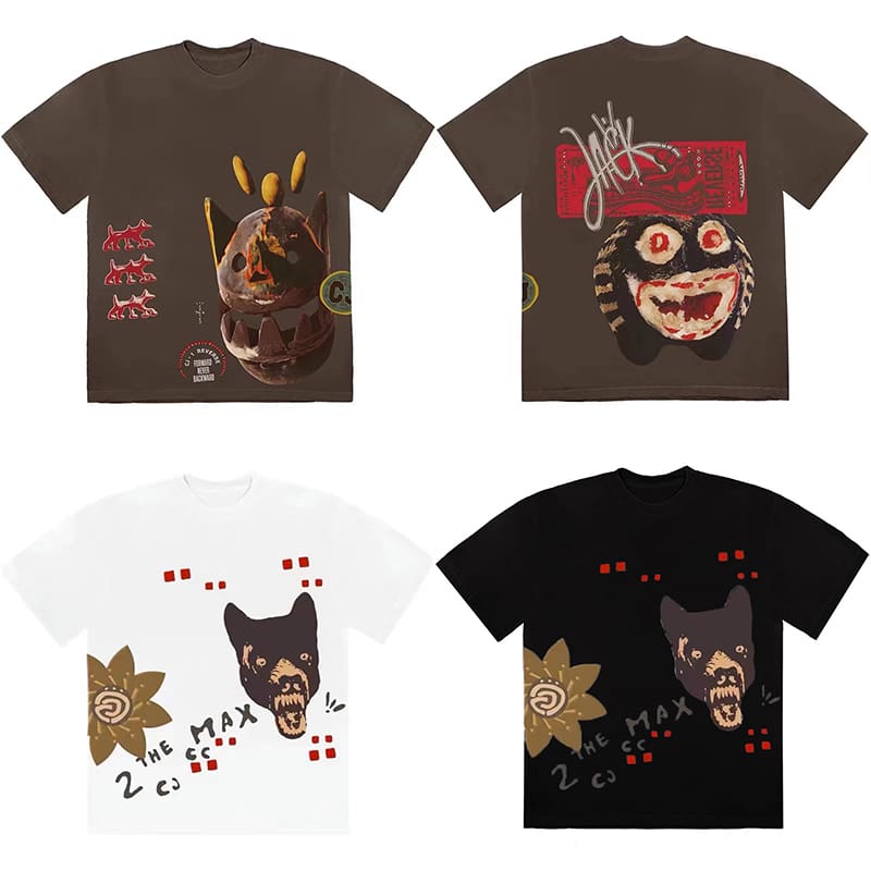 Travis Scott Cactus Jack Never Backward Tee