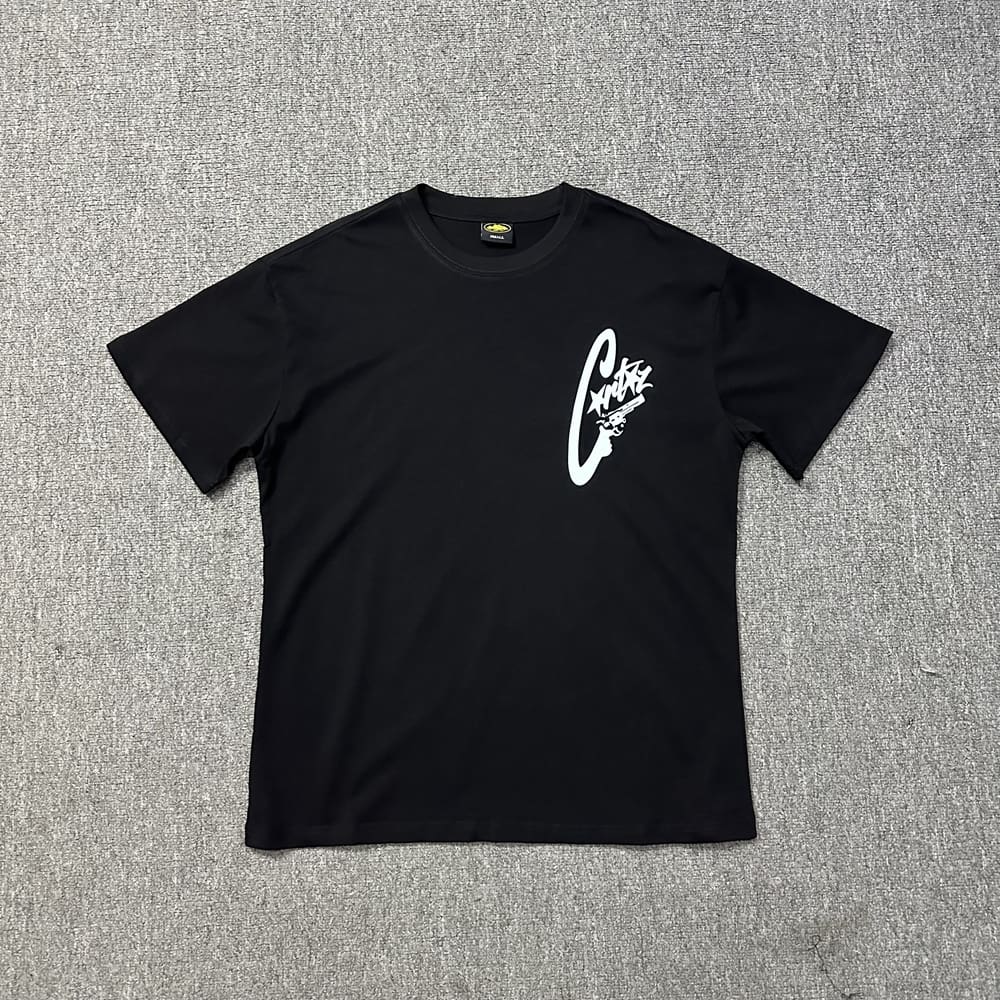 Corteiz Devil Island Pistol Letter Tee