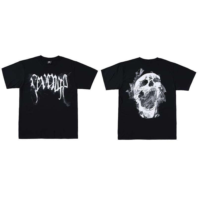 Revenge Keel Smoke Skull Tee