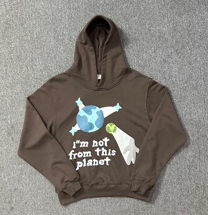 Broken Planet Puff Print Hoodie 1