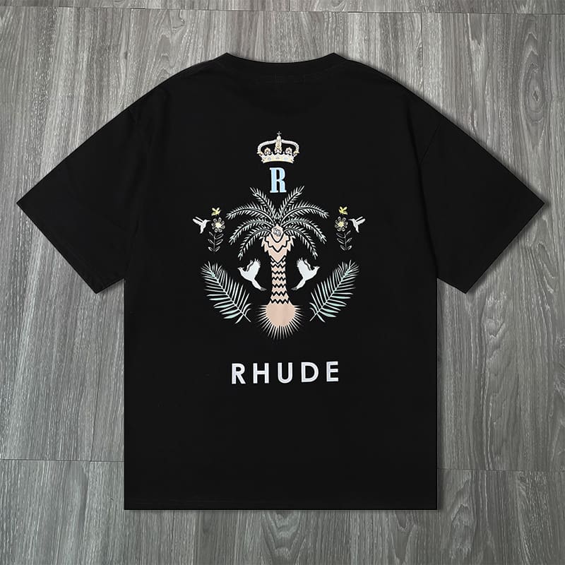 Akeng Rhude Crown Banner Tee