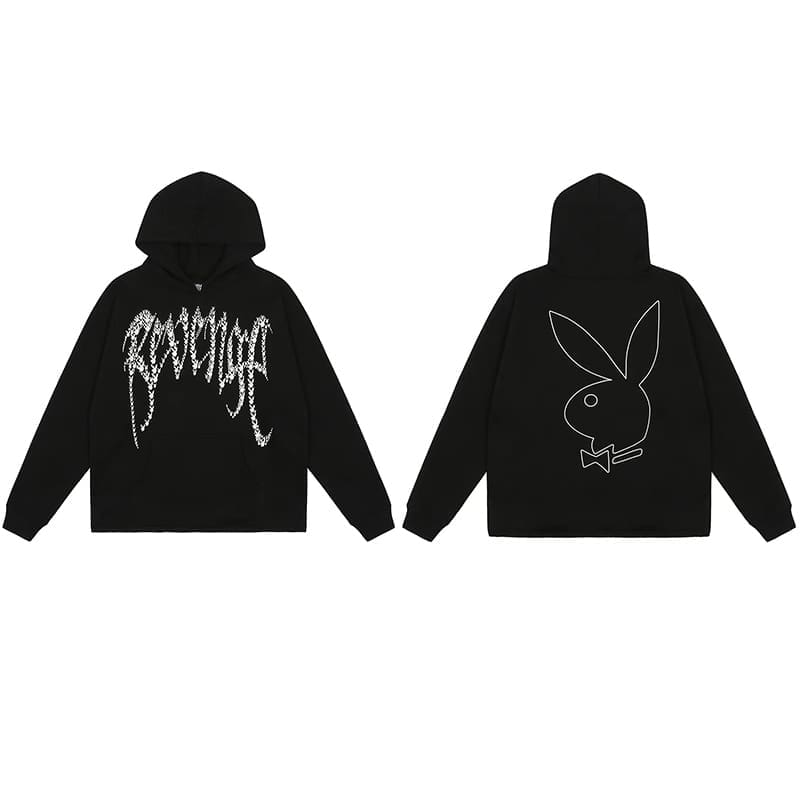 Revenge Keel Smoke Skull Hoodie 2